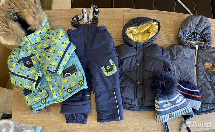 Детские вещи пакетом на мальчика 86 92