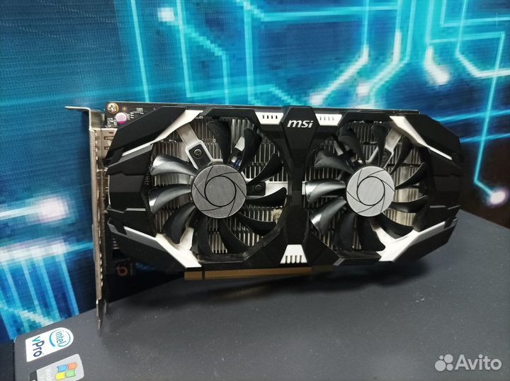 Видеокарта MSI GTX 1050 Ti