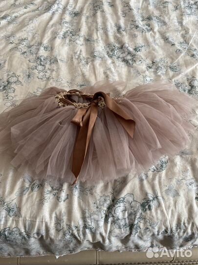 Пышная юбка из фатина для девочки
