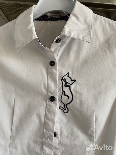 Рубашка для девочки 140