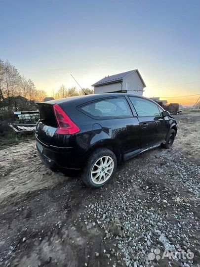 Citroen C4 1.6 AT, 2007, битый, 300 000 км