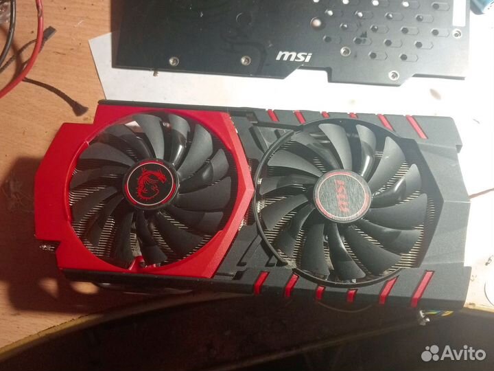 Охлаждение от MSI R9 380 4g