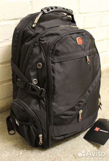 Новый Рюкзак мужской городской swiss 8810 + чехол