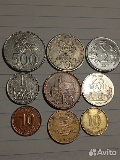 Монеты иностранные
