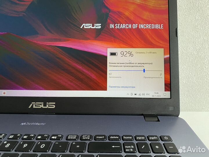 Ноутбук asus