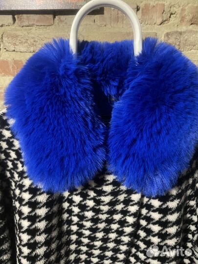 Шуба из овечьей шерсти 46