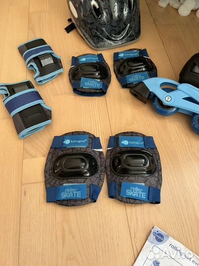 Роликовые коньки с комплектом, 30-33 р