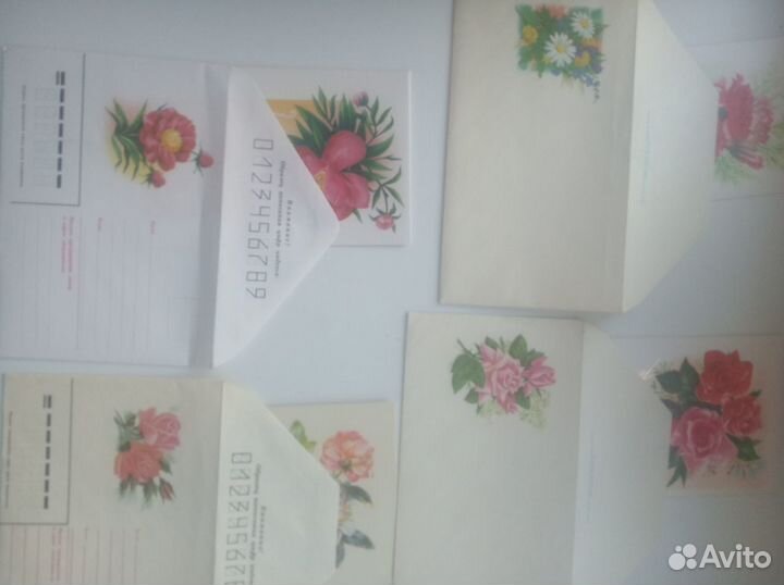 Открытки конверты СССР с днём рожденья