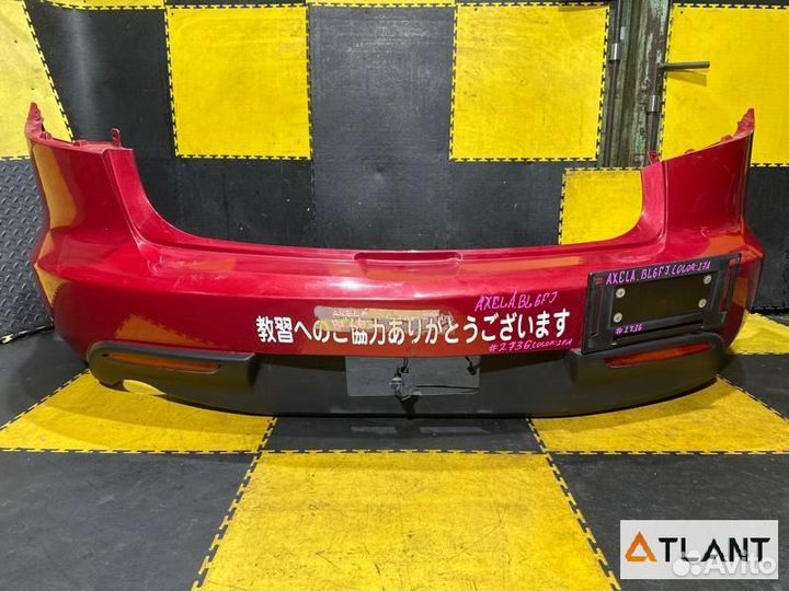 Бампер задний mazda axela