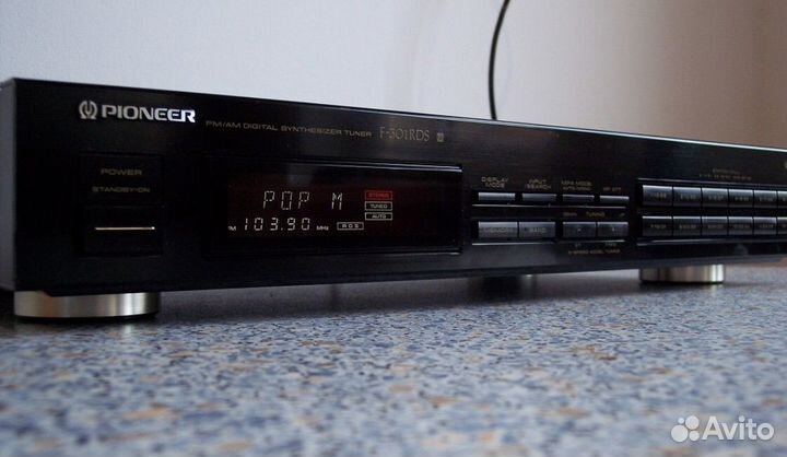 Pioneer FM/AM Radio Tuner F301 RDS Digital