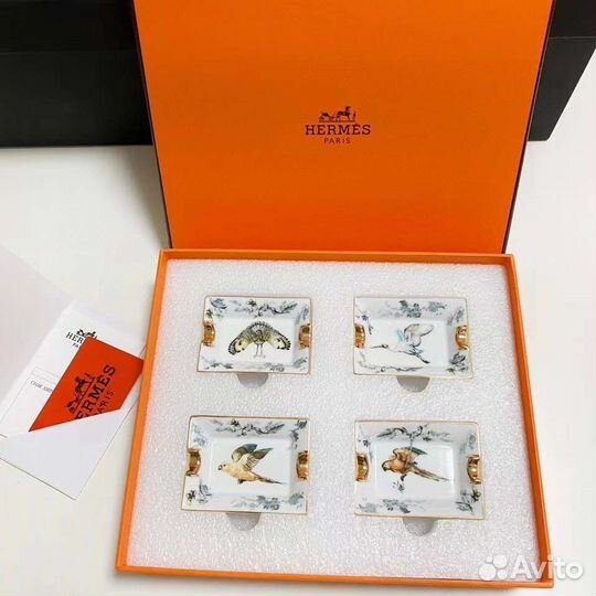 Пепельница Hermes набор Hermes Carnets d’Equateu