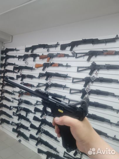 Страйкбольный Пистолет WE Luger P08 Артиллерийский