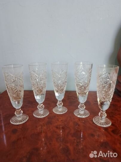 Рюмка на ножке СССР хрусталь