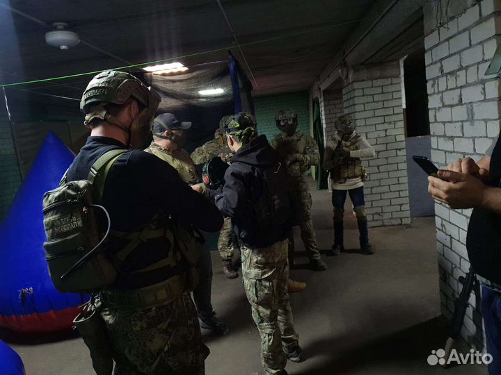 Пейнтбол и страйкбол на тактической площадке