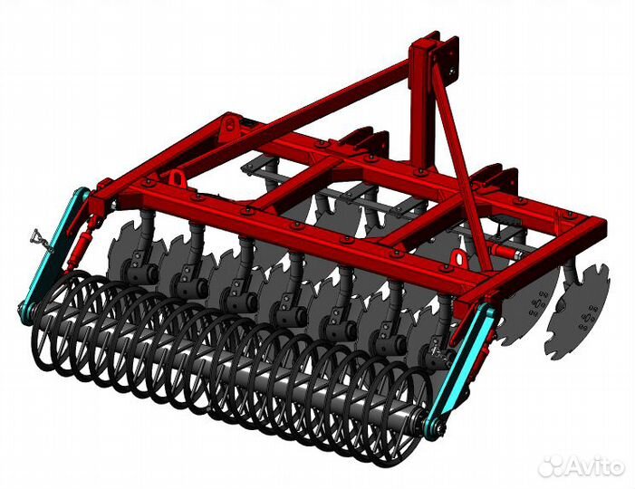 Борона Завод Автотехнологий БД-2.4Н, 2023