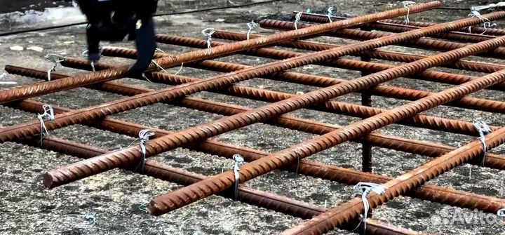 Армирование фундамента