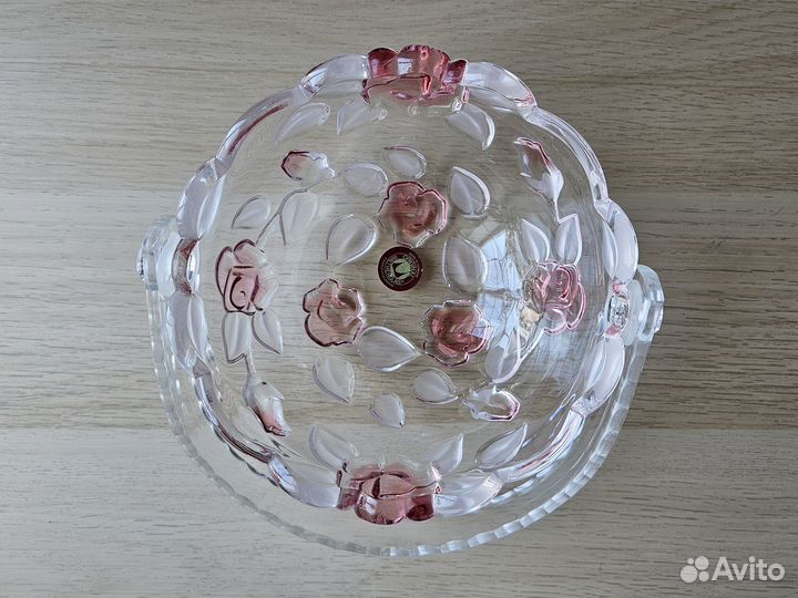 Ваза корзинка конфетница Walther Glas