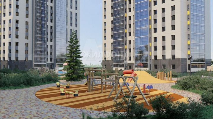 1-к. квартира, 28 м², 1/16 эт.