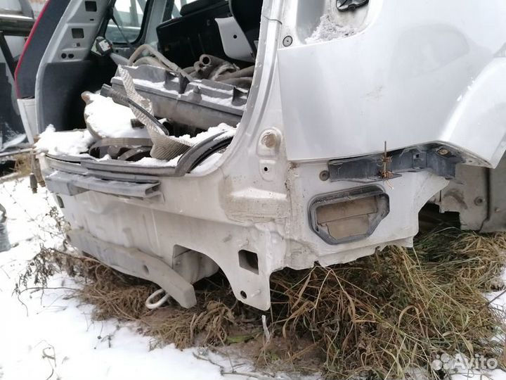 Задняя часть кузова Ford Fiesta 5