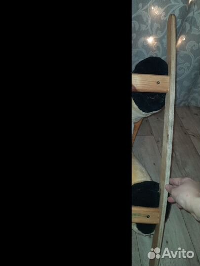 Детская качалка 74 см для ребёнка собачка лошадка