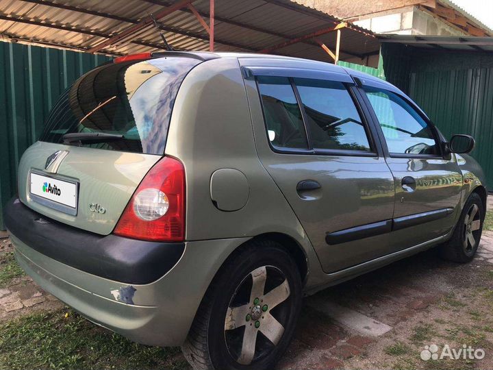 Renault Clio 1.1 МТ, 2002, 198 000 км