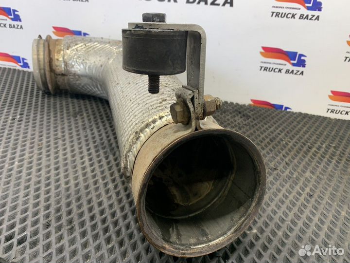 Приемная труба глушителя Man TGA, Man TGS, Man TGX