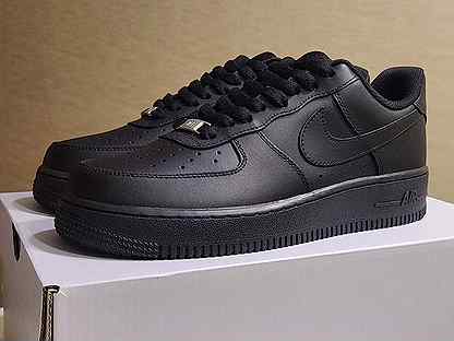 Nike Air Force 1'07 Black Оригинал