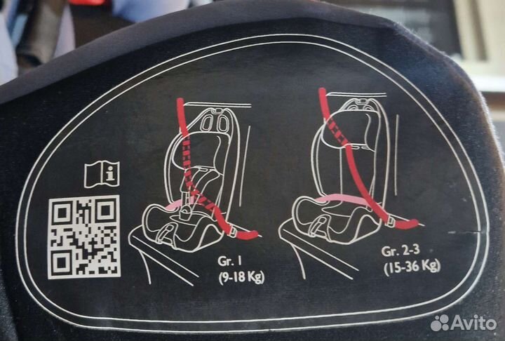 Детское автокресло 9 до 36 кг