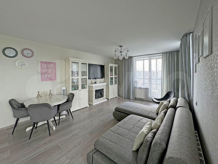 3-к. квартира, 90 м², 23/24 эт.