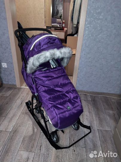 Коляска санки