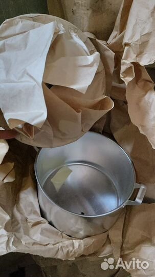 Кастрюля алюминиевая 8л