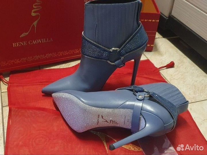 Ботильоны натуральная кожа новые