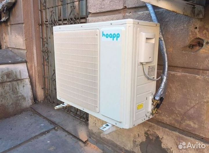 Сплит система с установкой