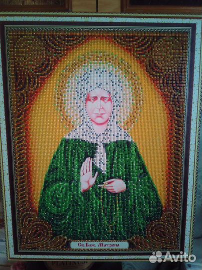 Икона Св. Блж. Матрона