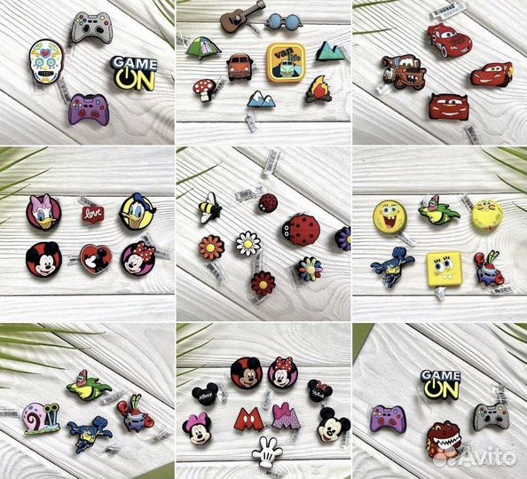 Значки украшения на crocs