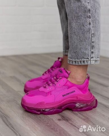 Кроссовки Balenciaga Triple s Pink