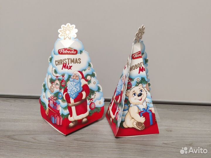 Пустые конфетные коробки для творчества 10 шт