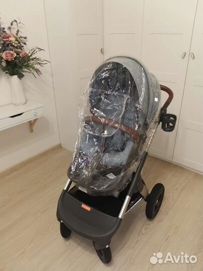 Коляска stokke 2 в 1 trailz