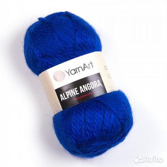 YarnArt Alpine Angora. Зимняя пряжа, шерсть 20%