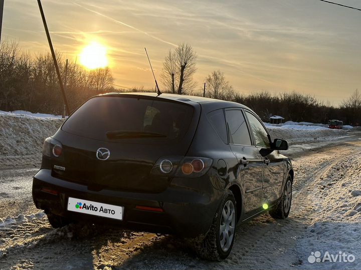 Mazda 3 1.6 МТ, 2008, 222 000 км