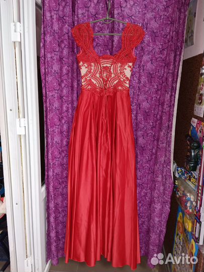 Нарядное вечернее выпускное платье