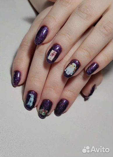 Маникюр с покрытием