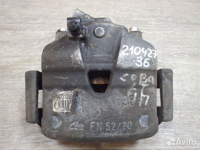 Суппорт тормозной передний правый Cobalt Кобальт