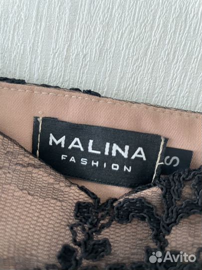 Костюм юбка топ вечерний Malina fashion S