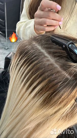 Наращивание волос биопротеиновых