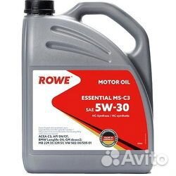 Rowe Essential MS-C3 5w30 (4л) Бесплатная замена
