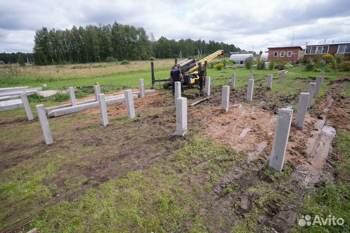 Сваи железобетонные