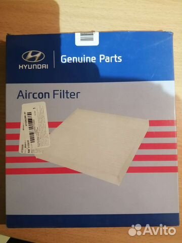 Салонный фильтр hyundai solaris
