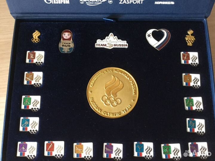 Олимпиада Пхёнчхан 2018. Оф.набор значков 2 шт