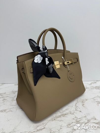 Сумка hermes кожа 35 см